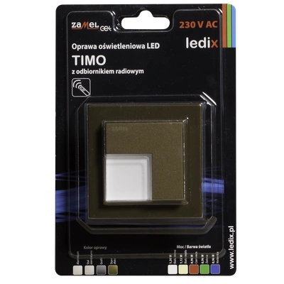 Oprawa LED TIMO PT 230V AC radio ZLO biała zimna  TYP: 07-224-41