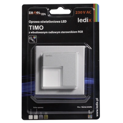Oprawa LED TIMO PT 230V AC sterownik ALU RGB  TYP: 07-225-16