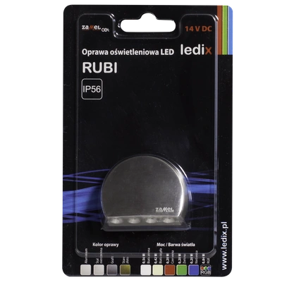 Oprawa LED RUBI NT 14V DC STA biała zimna  TYP: 08-111-21