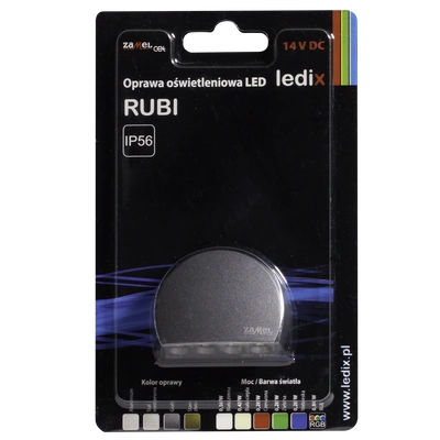 Oprawa LED RUBI NT 14V DC GRF biała zimna  TYP: 08-111-31