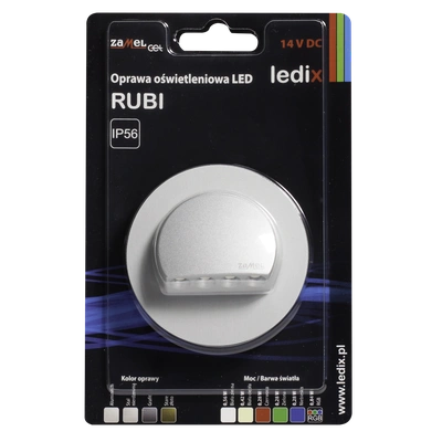Oprawa LED RUBI z ramką NT 14V DC ALU RGB  TYP: 09-111-16