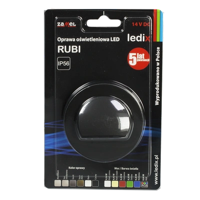 Oprawa LED RUBI z ramką NT 14V DC CZN biała ciepła  TYP: 09-111-62