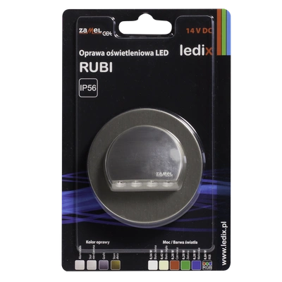 Oprawa LED RUBI z ramką PT 14V DC STA RGB  TYP: 09-211-26