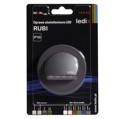 Oprawa LED RUBI z ramką PT 14V DC GRF RGB  TYP: 09-211-36