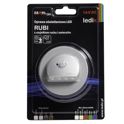 Oprawa LED RUBI PT 14V DC czujnik ALU biała ciepła TYP: 09-212-12