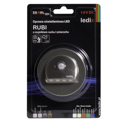 Oprawa LED RUBI PT 14V DC czujnik STA biała ciepła TYP: 09-212-22
