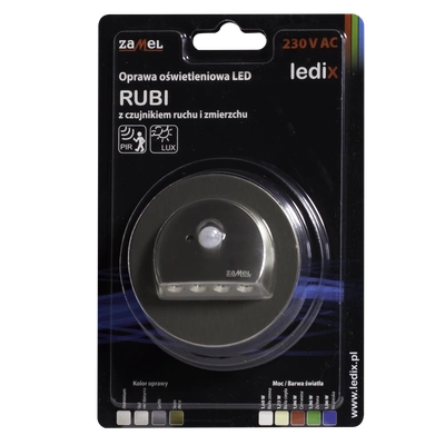Oprawa LED RUBI PT 230V AC czujnik STA biała ciepła TYP: 09-222-22