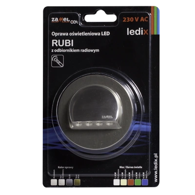 Oprawa LED RUBI PT 230V AC radio STA biała zimna  TYP: 09-224-21