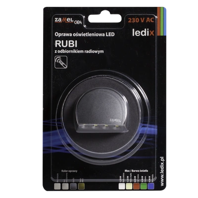 Oprawa LED RUBI PT 230V AC radio GRF biała zimna  TYP: 09-224-31