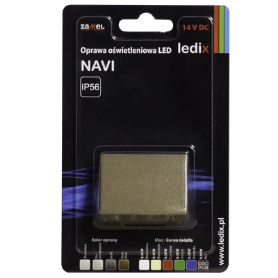 Oprawa LED NAVI NT 14V DC ZLO RGB  TYP: 10-111-46
