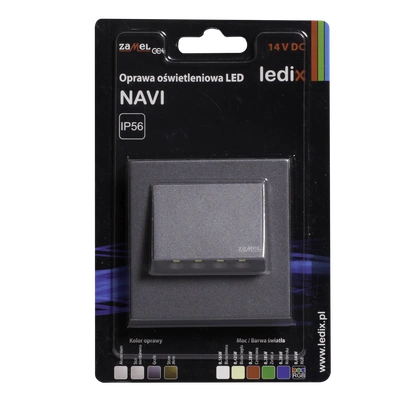 Oprawa LED NAVI z ramką NT 14V DC GRF biała ciepła  TYP: 11-111-32