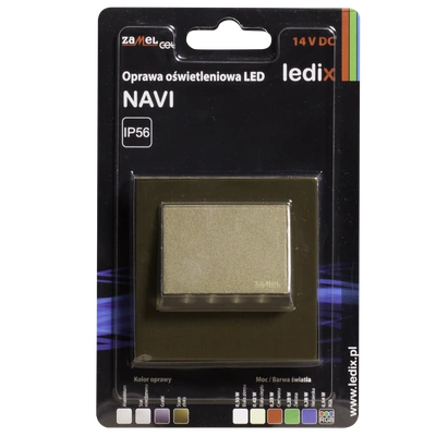 Oprawa LED NAVI z ramką NT 14V DC ZLO RGB  TYP: 11-111-46