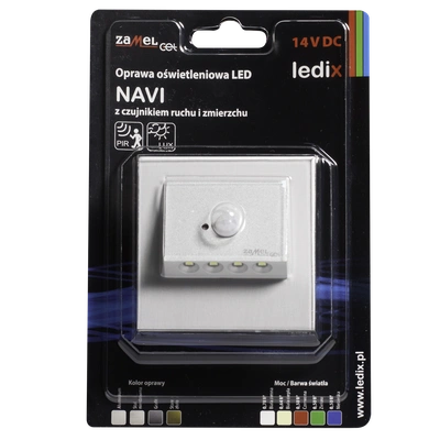 Oprawa LED NAVI PT 14V DC czujnik ALU biała zimna TYP: 11-212-11