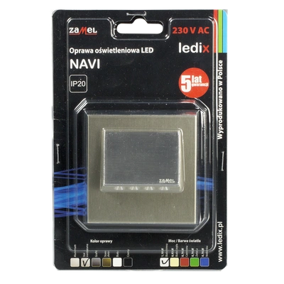 Oprawa LED NAVI PT 230V AC STA niebieska  TYP: 11-221-25