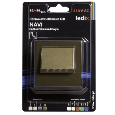 Oprawa LED NAVI PT 230V AC radio ZLO biała ciepła TYP: 11-224-42