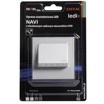 Oprawa LED NAVI PT 230V AC sterownik ALU RGB  TYP: 11-225-16