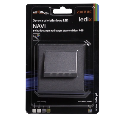 Oprawa LED NAVI PT 230V AC sterownik GRF RGB  TYP: 11-225-36