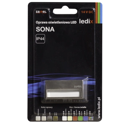 Oprawa LED SONA NT 14V DC STA biała zimna  TYP: 12-111-21