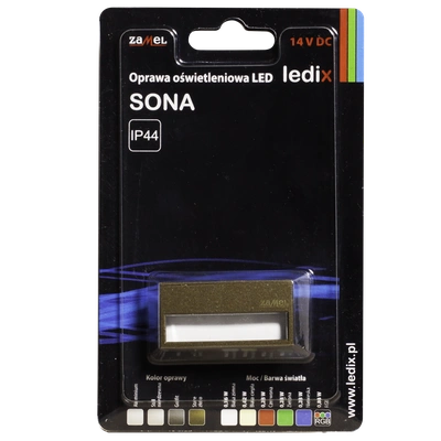 Oprawa LED SONA NT 14V DC ZLO biała ciepła  TYP: 12-111-42