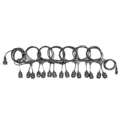 Girlanda świetlna 15xE27 15 m  TYP: GS-15