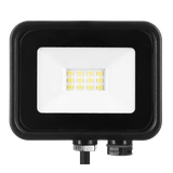 Naświetlacz LED SOLIS 10W 230V IP65 czarny, barwa biała ciepła TYP: NAS-10WW