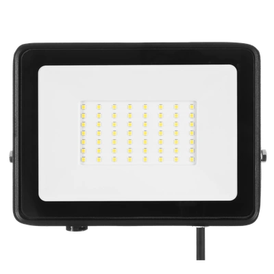 Naświetlacz LED SOLIS 50W 230V IP65 czarny, barwa biała ciepła TYP: NAS-50WW