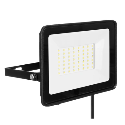 Naświetlacz LED SOLIS 50W 230V IP65 czarny, barwa biała zimna TYP: NAS-50WC