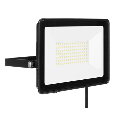 Naświetlacz LED SOLIS 100W 230V IP65 czarny, barwa biała zimna TYP: NAS-100WC