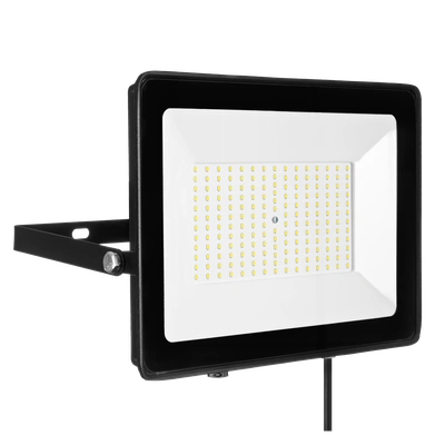 Naświetlacz LED SOLIS 150W 230V IP65 czarny, barwa biała ciepła TYP: NAS-150WW