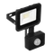 Naświetlacz LED SOLIS 10W PIR 230V IP44 czarny, barwa biała zimna TYP: NAS-10WCPIR