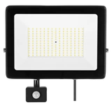 Naświetlacz LED SOLIS 150W PIR 230V IP44 czarny, barwa biała neutralna TYP: NAS-150WNPIR