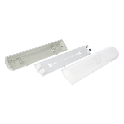 Oprawa hermetyczna SUNA 2x60 IP 65 655x108x90 szary TYP: 19-000-01