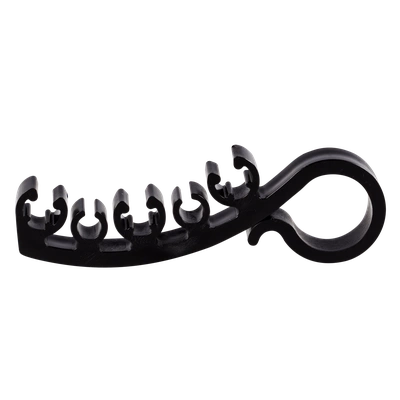 Klips do rynien - do montażu kabli grzejnych w rynnach poziomych, opakowanie 25 szt. TYP: KRU-01