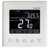 Regulator temp.+ sonda podtynkowy - programowalny WI-FI BIAŁY TYP: RTW-01