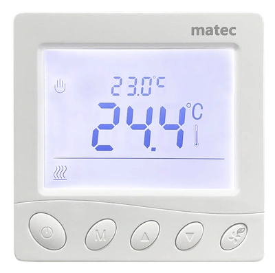 Regulator temperatury podtynkowy - programowalny [TC33-PE +3m sensor] TYP: RTP-04