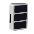 GONG DWUTONOWY 230 V BIAŁY+NIEBIESKI TYP: 103 VDE BIA/NIE