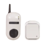 DZWONEK BEZPRZEWODOWY ZESTAW BULIK HERMETYCZNY 230V ZAŚ. 150m TYP: DRS-982H