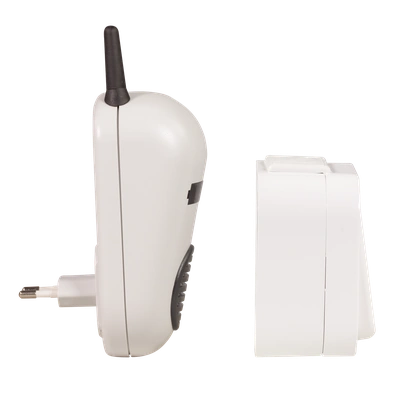 DZWONEK BEZPRZEWODOWY ZESTAW BULIK HERMETYCZNY 230V ZAŚ. 150m TYP: DRS-982H