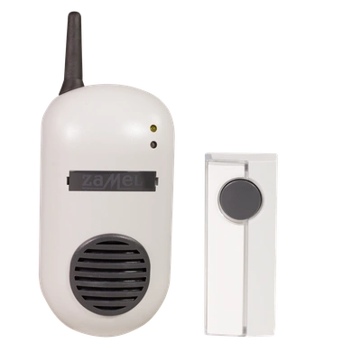 DZWONEK BEZPRZEWODOWY ZESTAW BULIK HERMETYCZNY 230V ZAŚ. 100m TYP: DRS-982K