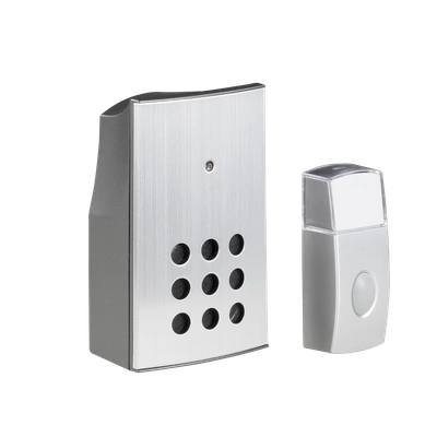 DZWONEK BEZPRZEWODOWY BAT. ALCALINO HERMETYCZNY ZAŚ. 100m TYP: ST-337