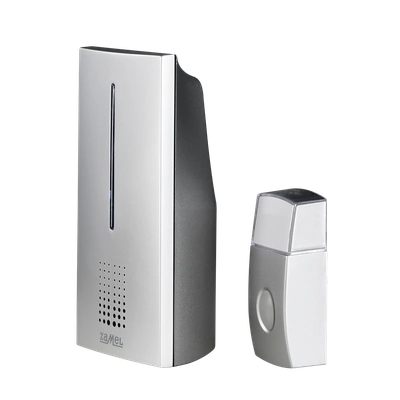 DZWONEK BEZPRZEWODOWY BAT. BRILLO HERMETYCZNY Z SYG. OPTYCZNĄ ZAŚ. 100m TYP: ST-372