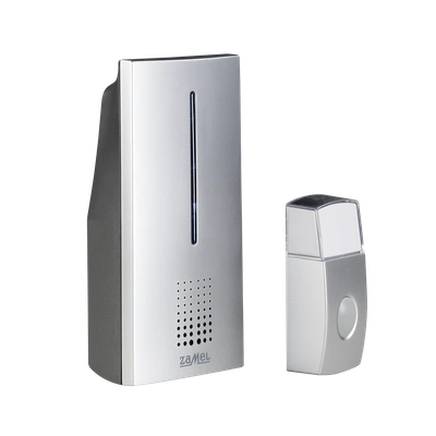 DZWONEK BEZPRZEWODOWY BAT. BRILLO HERMETYCZNY Z SYG. OPTYCZNĄ ZAŚ. 100m TYP: ST-372