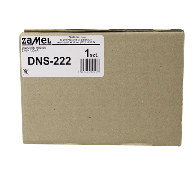 DZWONEK MULINO 8V  TYP: DNT-222