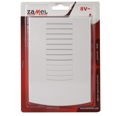 DZWONEK DWUTONOWY 8V BIAŁY TYP: DNT-911/N-BIA