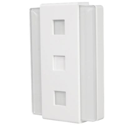 GONG DWUTONOWY GLASSO 230V BIAŁY TYP: GNS-248-BIA