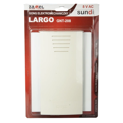 GONG LARGO 8V BEŻOWY TYP: GNT-208-BEZ