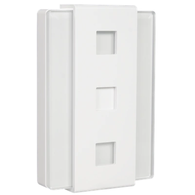 GONG DWUTONOWY GLASSO 8V BIAŁY TYP: GNT-248-BIA