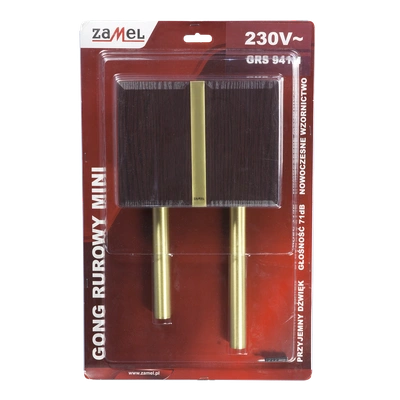 GONG RUROWY MINI 230V RUSTICAL TYP: GRS-941M-RUS