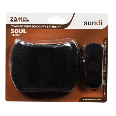 DZWONEK BEZPRZEWODOWY BAT. SOUL ZAŚ. 100m TYP: ST-380