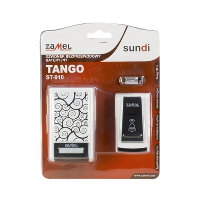 DZWONEK BEZPRZEWODOWY BAT. TANGO ZAŚ. 100m TYP: ST-910